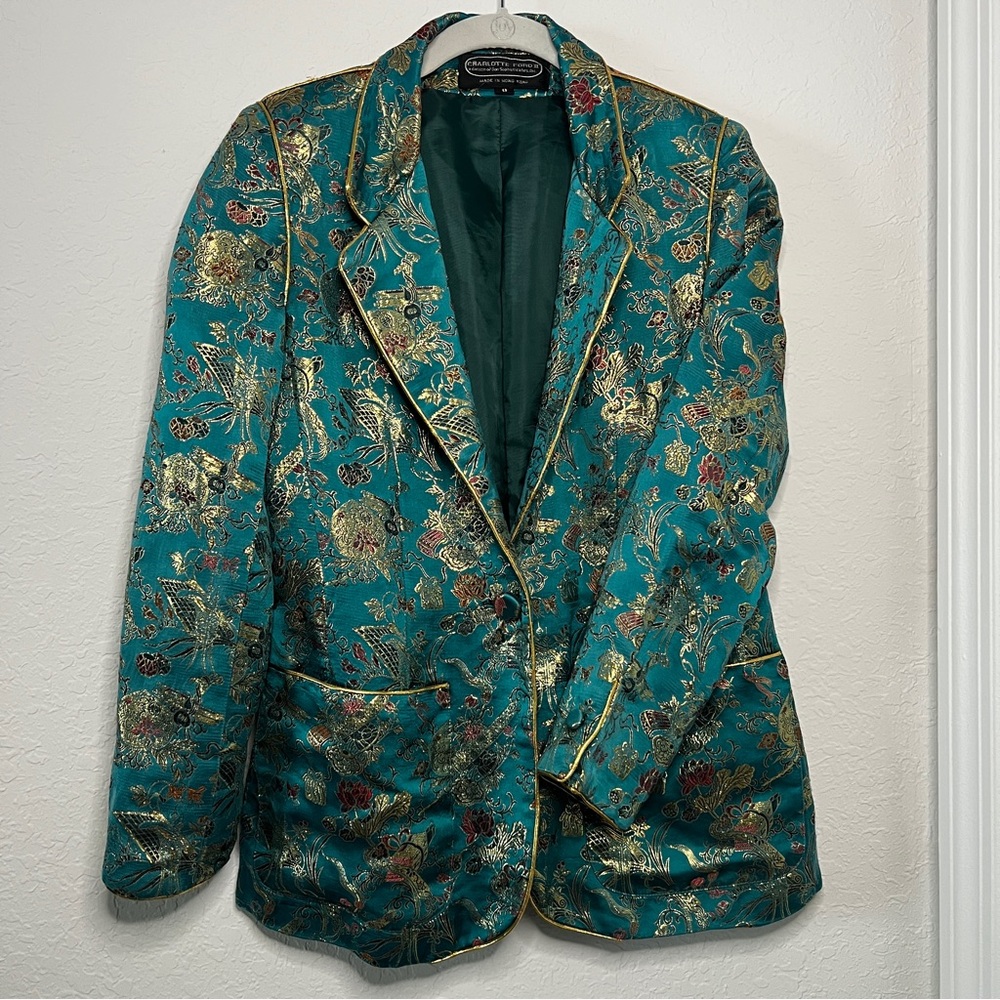 Vintage Charlotte Ford II Statement Blazer Size 8